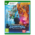 MICROSOFT XBOX X MINECRAFT LEGENDS EDITION DELUXE, codice EAN: 0196388152339, codice originale prodotto XMB-00011.  copertina frontale