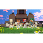 MICROSOFT XBOX X MINECRAFT LEGENDS EDITION DELUXE, codice EAN: 0196388152339, codice originale prodotto XMB-00011.  soldati su cavalli bianchi.