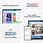 Apple MacBook Air 13" · M5 10CPU/10GPU · 16GB/1TB · Diplay Liquid Retina · Midnight