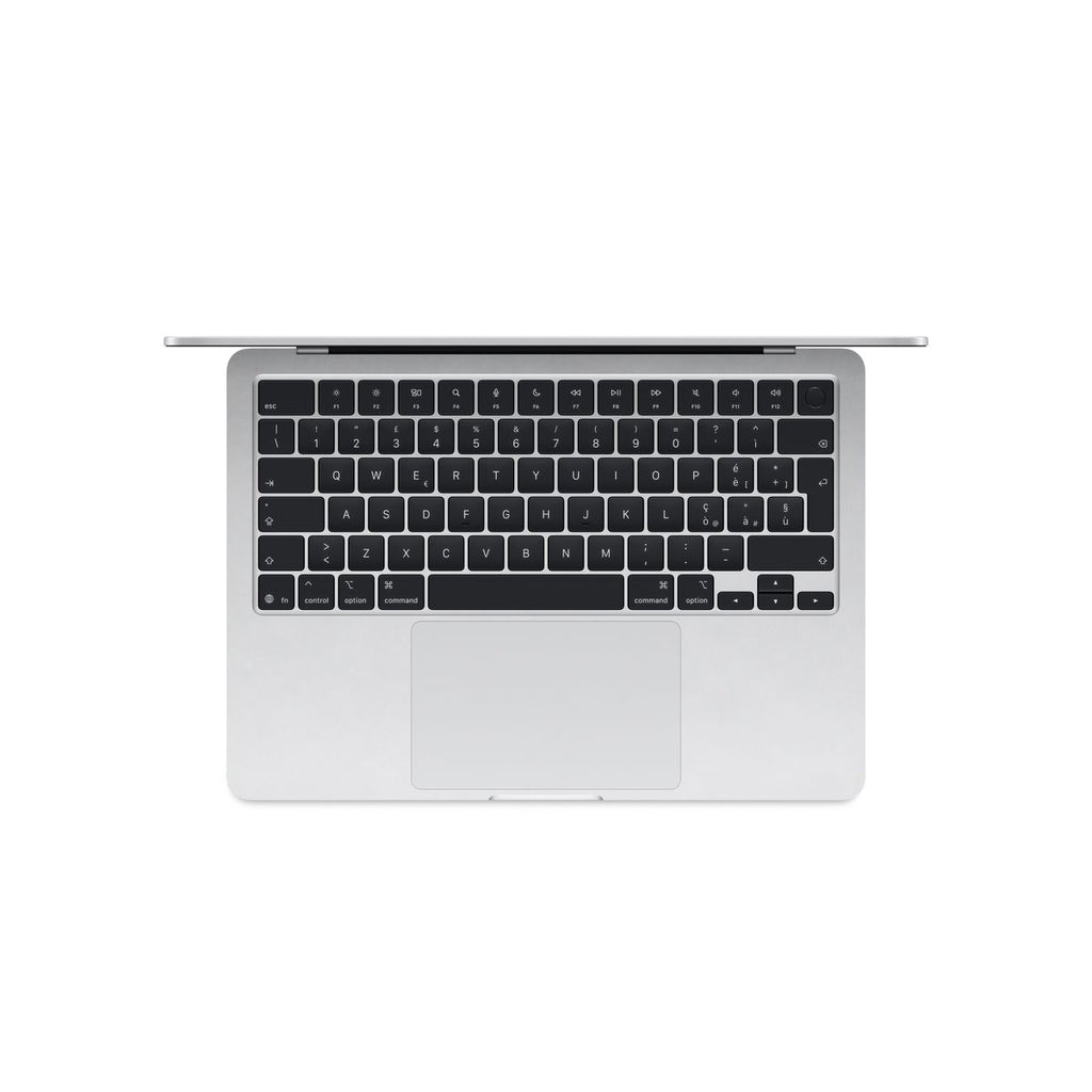 Apple MacBook Air 13” con chip M5, CPU 10‑core e GPU 8‑core, 16GB di memoria unificata e SSD da 512GB, display Liquid Retina da 13", colore Silver. mazzotta.store