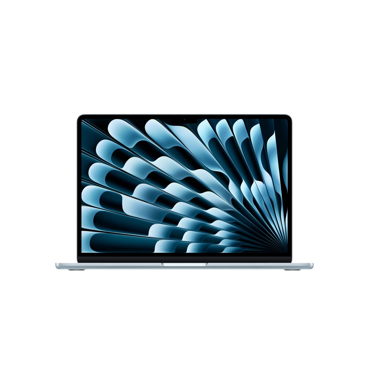 Apple MacBook Air 13” con chip M5, CPU 10‑core e GPU 10‑core, 16GB di memoria unificata e SSD da 1TB, display Liquid Retina da 13", colore Sky Blue. mazzotta.store