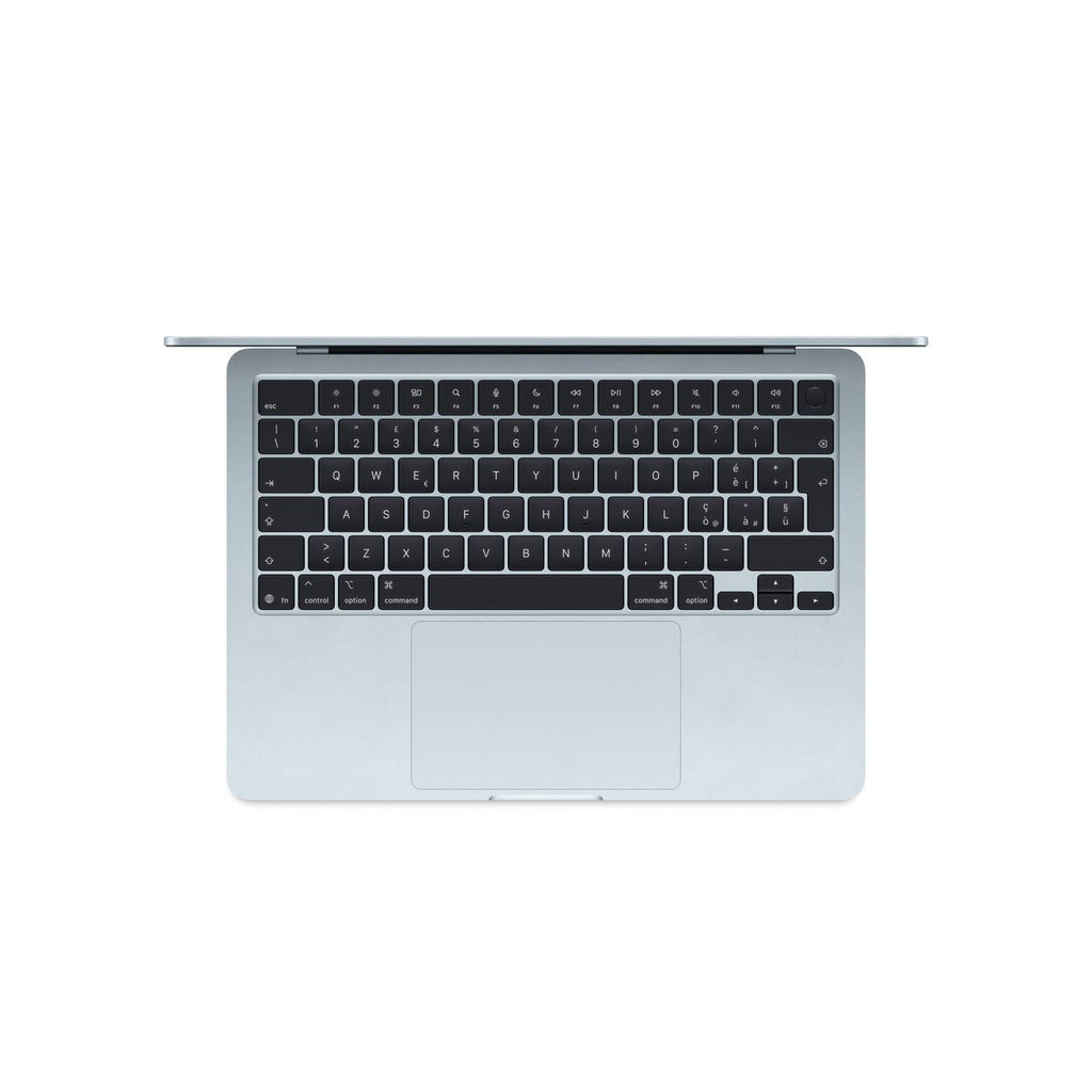 Apple MacBook Air 13” con chip M5, CPU 10‑core e GPU 8‑core, 16GB di memoria unificata e SSD da 512GB, display Liquid Retina da 13", colore Sky Blue. mazzotta.store