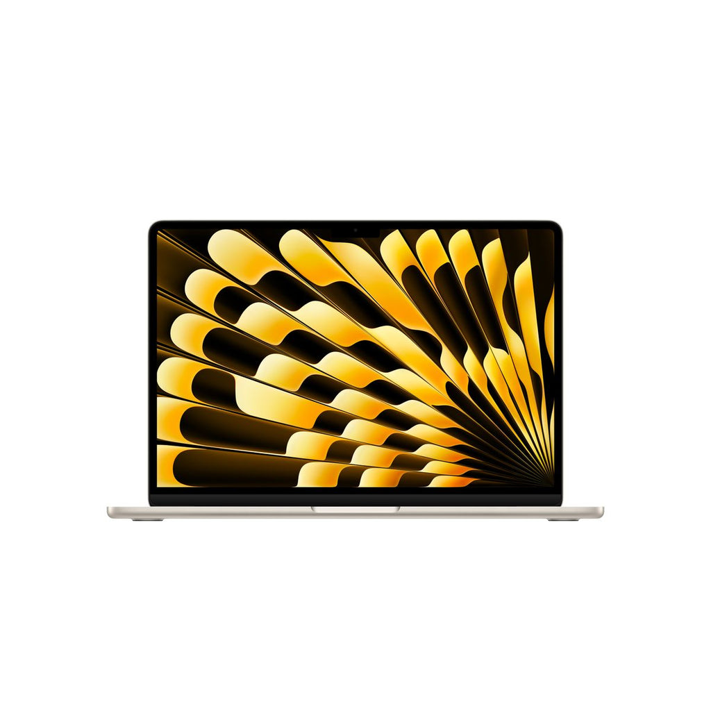 Apple MacBook Air 13” con chip M5, CPU 10‑core e GPU 8‑core, 16GB di memoria unificata e SSD da 512GB, display Liquid Retina da 13", colore Starlight. mazzotta.store