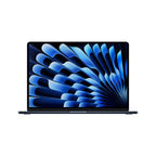 Apple MacBook Air 15” con chip M5, CPU 10‑core e GPU 10‑core, 16GB di memoria unificata e SSD da 512GB, display Liquid Retina da 15", colore MIdnight. mazzotta.store