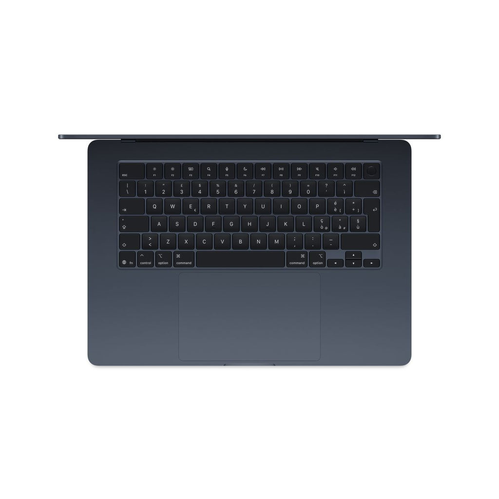 Apple MacBook Air 15” con chip M5, CPU 10‑core e GPU 10‑core, 16GB di memoria unificata e SSD da 512GB, display Liquid Retina da 15", colore MIdnight. mazzotta.store