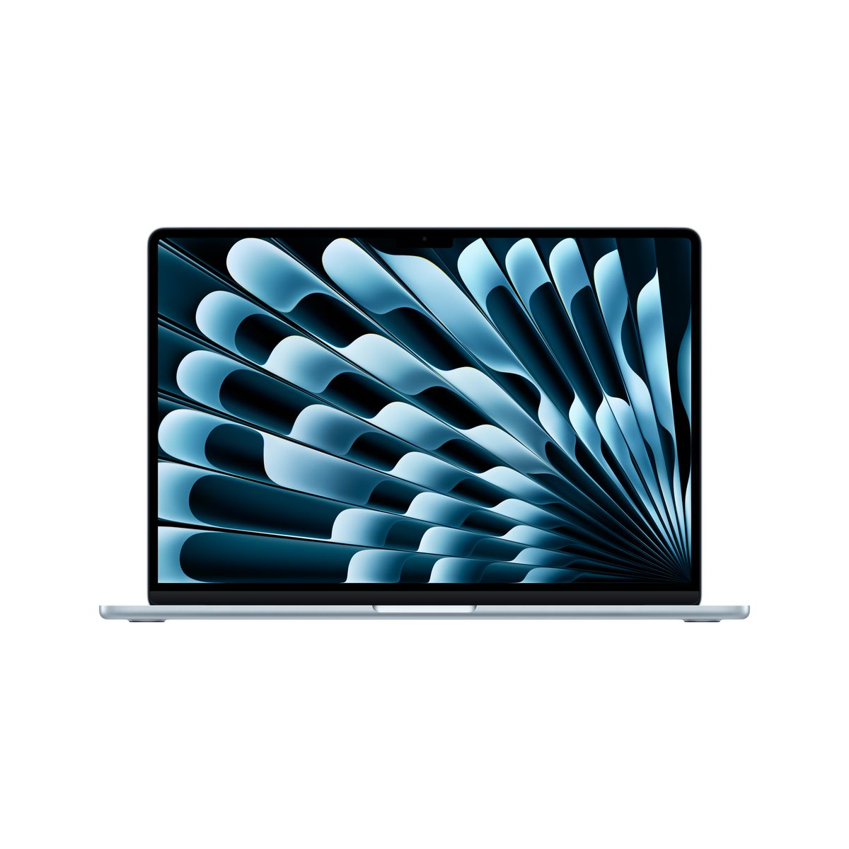 Apple MacBook Air 15” con chip M5, CPU 10‑core e GPU 10‑core, 24GB di memoria unificata e SSD da 1TB, display Liquid Retina da 15", colore Sky Blue. mazzotta.store