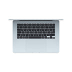 Apple MacBook Air 15” con chip M5, CPU 10‑core e GPU 10‑core, 16GB di memoria unificata e SSD da 512GB, display Liquid Retina da 15", colore Sky Blue. mazzotta.store