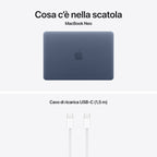 Apple MacBook Neo 13" A18 Indigo 512GB Sigillato con Magic Keyboard di precisione e sensore Touch ID integrato per pagamenti sicuri mazzotta.store.