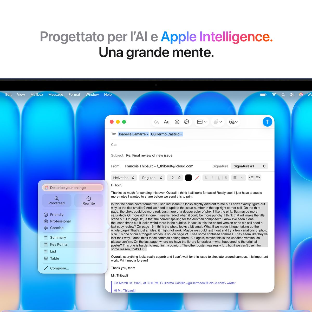 Apple MacBook Neo 13" A18 Indigo 512GB Sigillato con Magic Keyboard di precisione e sensore Touch ID integrato per pagamenti sicuri mazzotta.store.