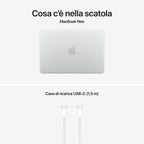 Apple MacBook Neo 13" A18 Silver 512GB Sigillato con Magic Keyboard di precisione e sensore Touch ID integrato per pagamenti sicuri mazzotta.store.