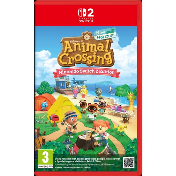 NINTENDO SWITCH 2 ANIMAL CROSSING: NEW HORIZONS coice ean 0045496313746, codice originale del prodotto 10016300. frontale copertina