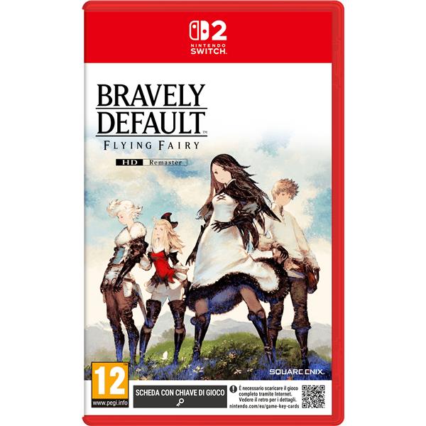 NINTENDO SWITCH 2 BRAVELY DEFAULT: FLYING FAIRY HD REMASTERED, codice EAN: 0045496312534, Codice del produttore 10016220. frontale copertina.