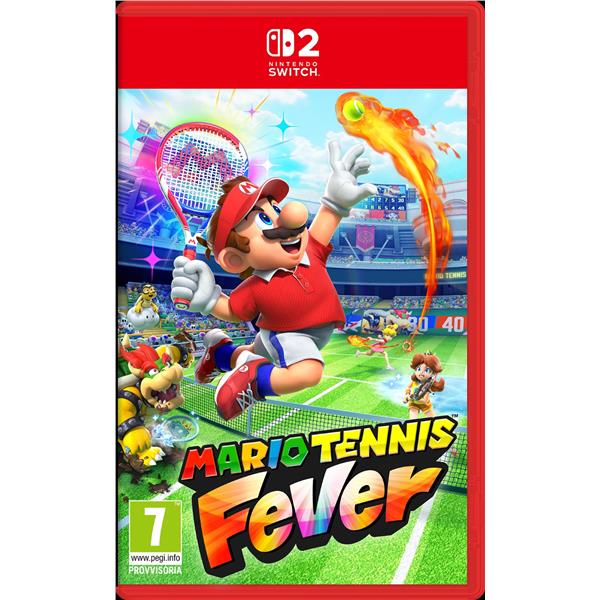 NINTENDO SWITCH 2 MARIO TENNIS FEVER VERSIONE ITALIANA, codice ean 0045496313647, codice prodotto 10016225. coprtina custodia frontale.