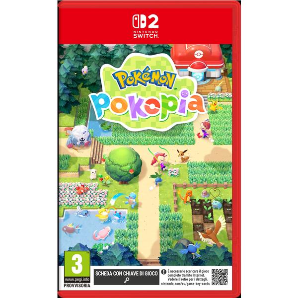 NINTENDO SWITCH 2 POKEMON POKOPIA ED. ITALIANA, codice EAN: 0045496313852, 577353. COPERTINA FRONTALE
