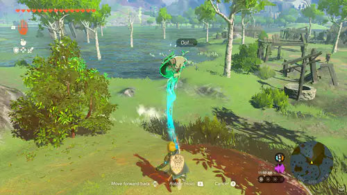 NINTENDO SWITCH 2 THE LEGEND OF ZELDA: TEARS OF THE KINGDOM, codice EAN: 0045496312602, codice prodotto 10016292. gamplay nel bosco