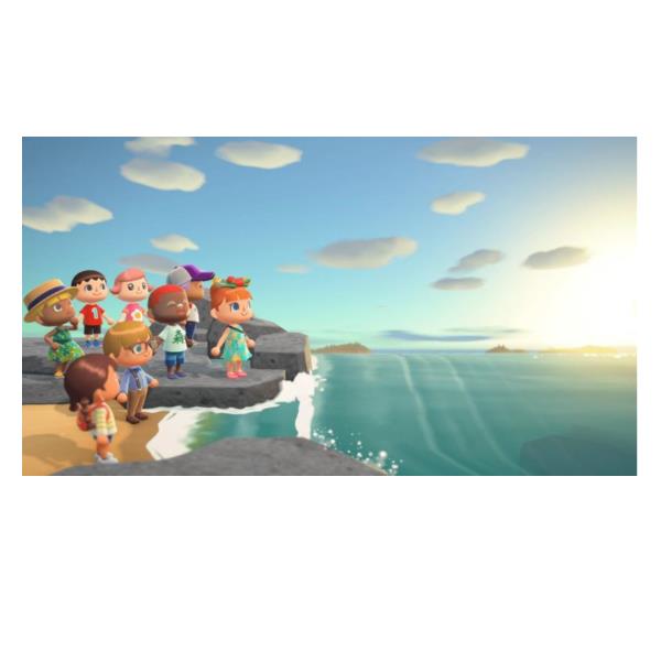 NINTENDO SWITCH ANIMAL CROSSING NEW HORIZON ITALIA codice EAN: 0045496425463, codice prodotto 10002099. tutti al mare.