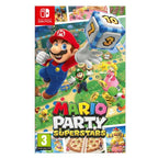 Copertina frontale del videogioco NINTENDO SWITCH HAC MARIO PARTY SUPERSTARS - codice EAN 0045496428686 - codice produttore 10007270 .