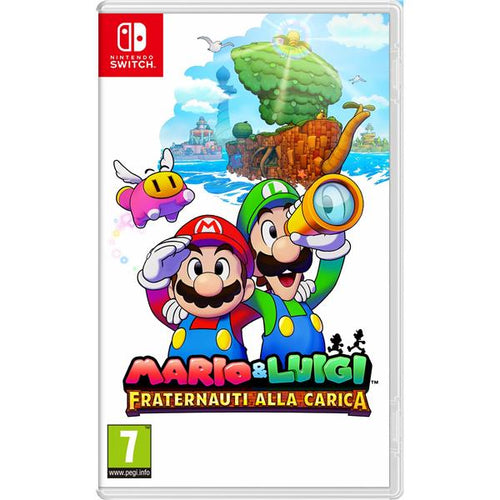 Copertina frontale del Videogioco MARIO E LUIGI: FRATERNAUTI ALLA CARICA per Nintendo Switch - codice EAN 0045496512538 - codice produttore 10013823.