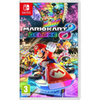 Copertina Frontale del Videogioco MARIO KART8 DELUXE per Nintendo Switch - codice EAN 0045496420260 - codice prouttore 2520349 .