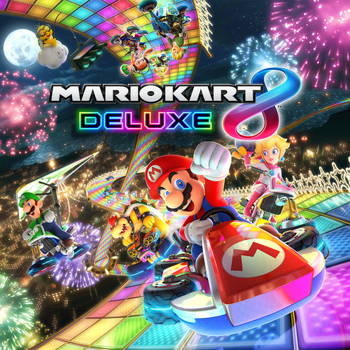 Locandina Quadrata del Videogioco MARIO KART8 DELUXE per Nintendo Switch - codice EAN 0045496420260 - codice prouttore 2520349 .