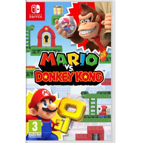 Copertina frontadel del viodegioco Videogioco MARIO VS DONKEY KONG per Nintendo Switch - codice EAN 0045496511555 - codice prouttore 10011852 .