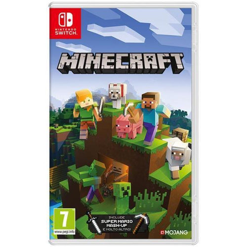 Copertina Frontale del Videogioco MINECRAFT per Nintendo Switch - codice EAN 0045496420611 - codice produttore 2520749 .