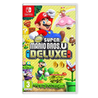 Copertina frontadel del Videogioco NEW SUPER MARIO BROS U DELUXE per Nintendo Switch - codice EAN 0045496423773 - codice produttore 2525649 .