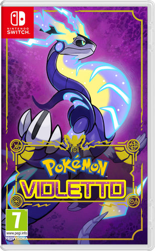 Copertina frontale del Videogioco POKEMON VIOLETTO per Nintendo Switch - codice EAN 0045496510855 - codice produttore 10009787 .