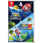 Copertina frontale Videogioco SUPER MARIO GALAXY + SUPER MARIO GALAXY 2 per Nintendo Switch - codice EAN 0045496513115 - codice produttore 10016140 .