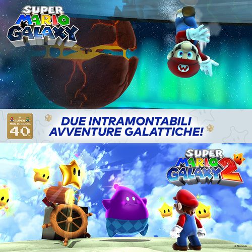 NINTENDO SWITCH SUPER MARIO GALAXY + SUPER MARIO GALAXY 2 VERSIONE ITALIANA