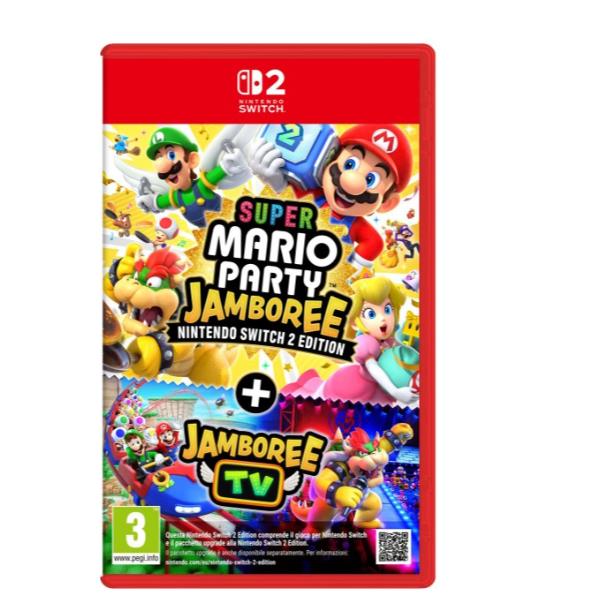 Nintendo Super Mario Party Jamboree - Switch 2 Edition Edizione Nintendo Switch 2, codice EAN: 0045496312886, codice prodotto 10016295. frontale della copertina