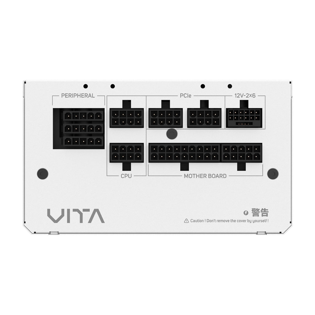 FSP FORTRON ALIM VITA 850GMW WHITE 850W 80+GOLD ATX 3.1 Gen 5.1 F.MOD PPA85