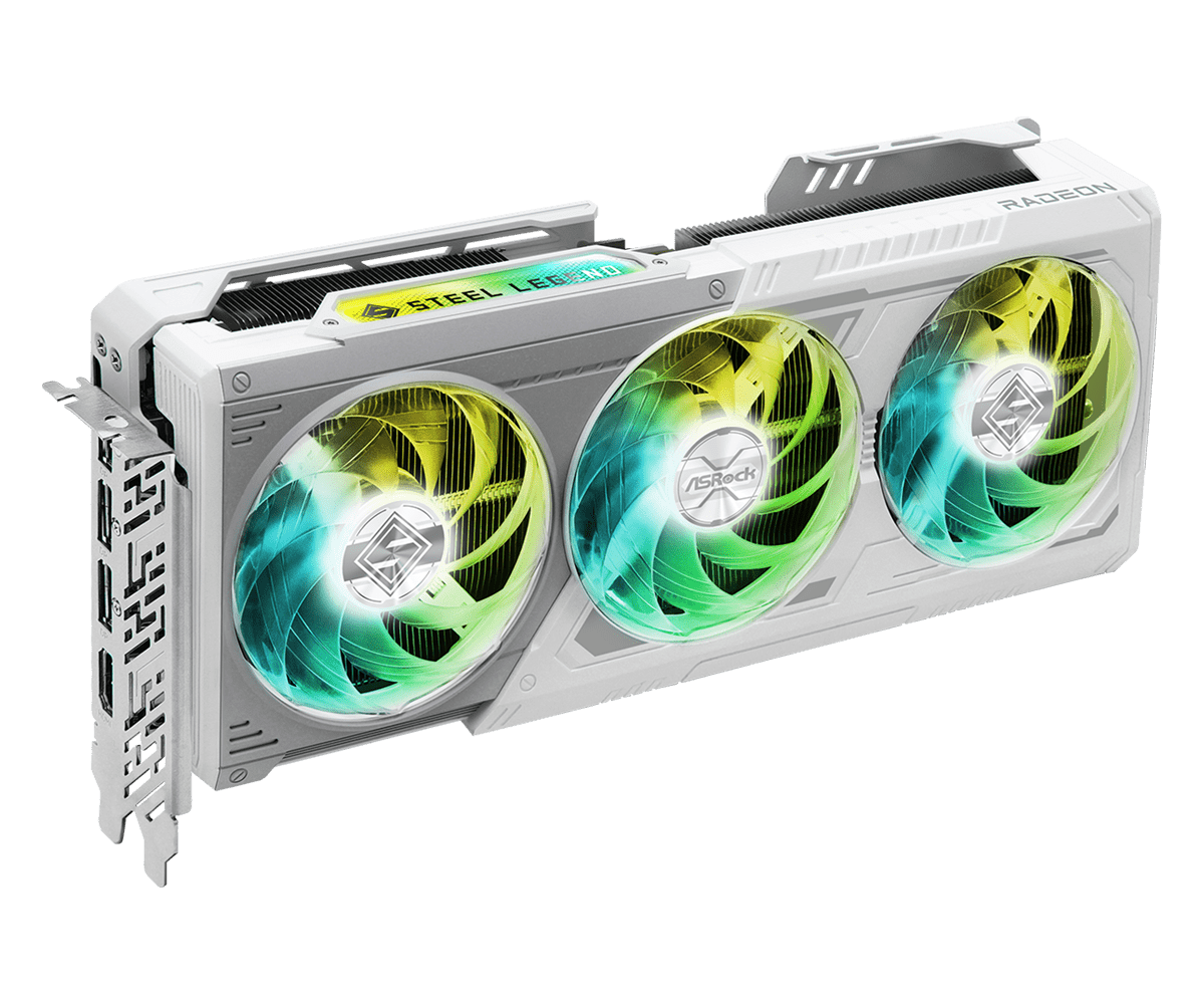 VGA ASROCK RADEON RX 9070 XT STEEL LEGEND 16GB