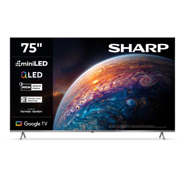 Sharp - 75 UHD 4K Google TV MiniLed QLED