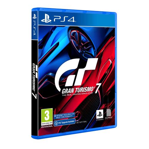 copertina frontale vista costina del videogioco GRAN TURISMO 7 STANDARD EDITION per PS4 - EAN: 0711719763994, codice produttore 9763994.