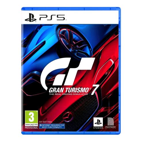 Copertina frontale del videogioco GRAN TURISMO 7 STANDARD EDITION per PS5 - EAN: 0711719765790, codice produttore 9765790.