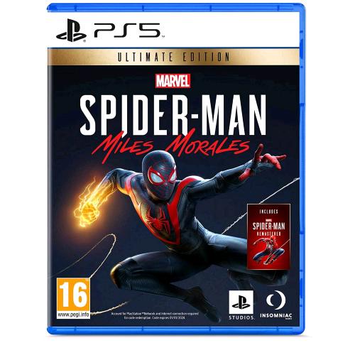 Particolare BIG MARVEL'S SPIDER-MAN MILES MORALES ULTIMATE EDITION - per PS5 - Sony - EAN: 0711719802792, codice produttore 9802792.