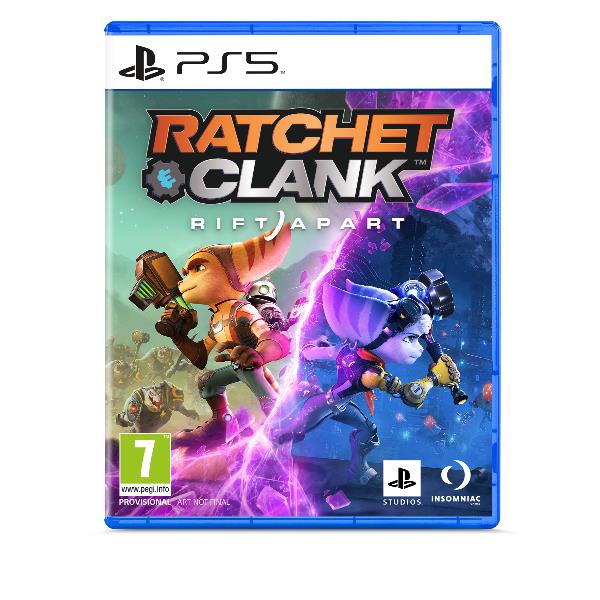 Copertina frotale RATCHET & CLANK: RIFT APART - per PS5 - Sony - EAN: 0711719826095, codice produttore 9826095.