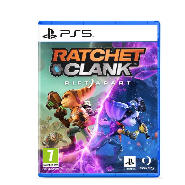 Particolare BIG del videogioco RATCHET & CLANK: RIFT APART - per PS5 - Sony - EAN: 0711719826095, codice produttore 9826095.