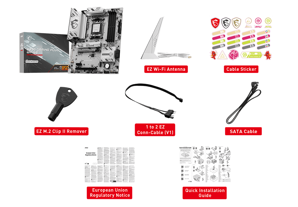 MB MSI B850 GAMING PLUS WIFI6E AM5