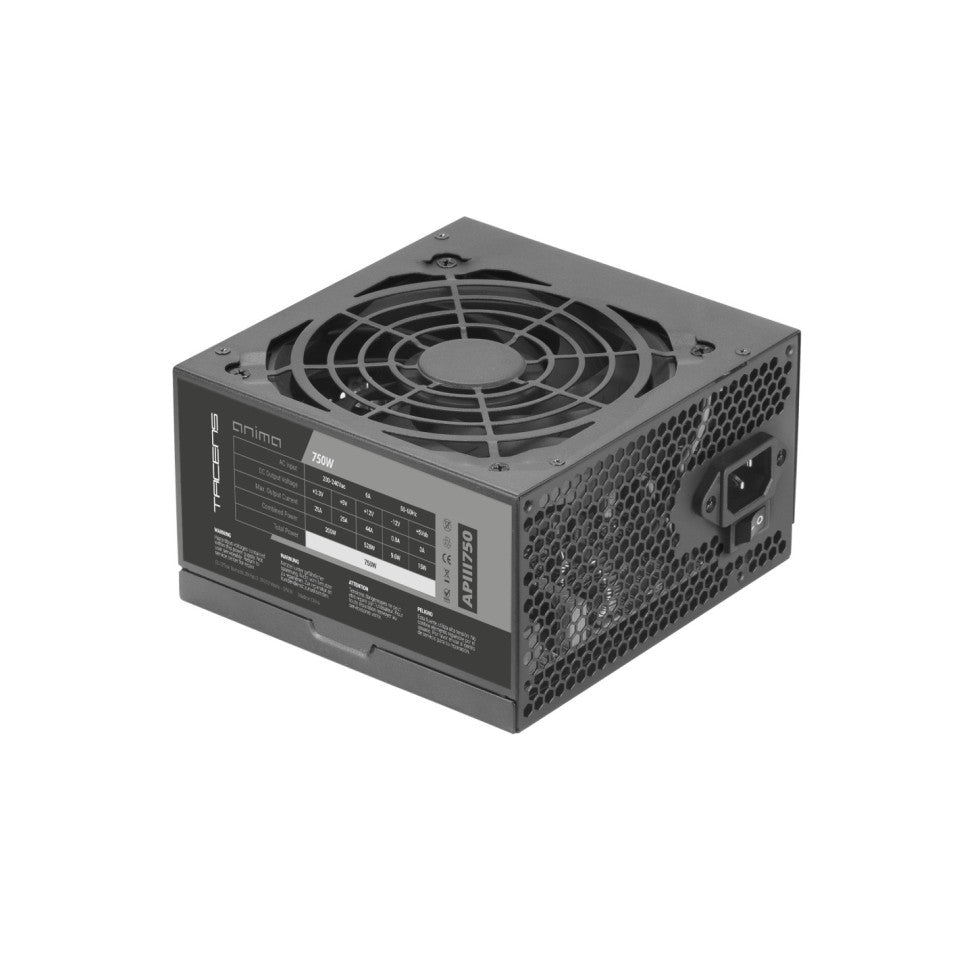 ANIMA ALIMENTATORE APIII750 BLACK 750W 85% EF, SILENT, BLACK CABL