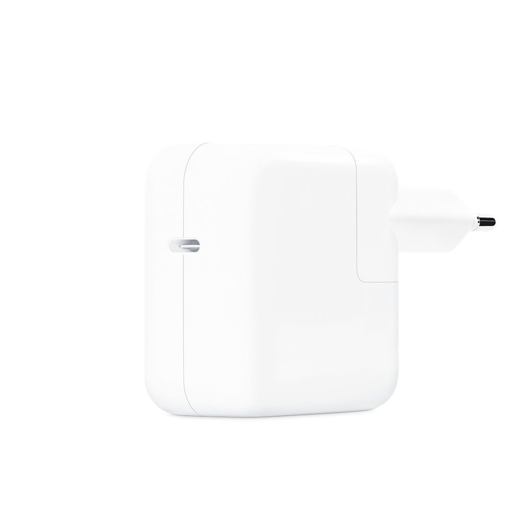 Apple Alimentatore USB‑C 30W MW2G3ZM/A – caricatore rapido originale Apple per iPhone, iPad, MacBook Air e dispositivi USB‑C mazzotta.store.
