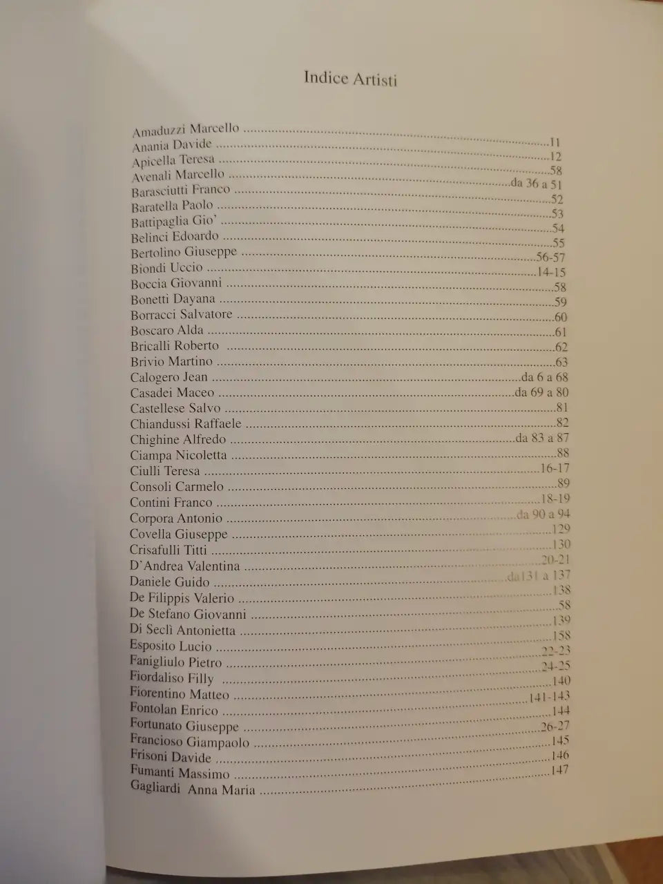 Catalogo Virgilio dell'Arte Contemporanea 2004 - Virgilio Edizioni - Raro