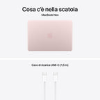 Apple MacBook Neo 13" – 8GB / 256GB – Colorazione Blush (Rosa Pastello)