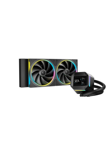 DEEPCOOL RAFF. LIQUIDO LM240 IPS 240mm AIO 2.4'' 320X420 LCD-6933412729457