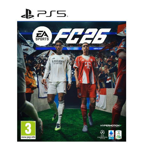 Copertina Frontale 01-del videogioco per Playstation 5 - PS5 FC 26 di EA Sport per Electronics Arts, codice EAN 5030939125326, codice produttore 117981.