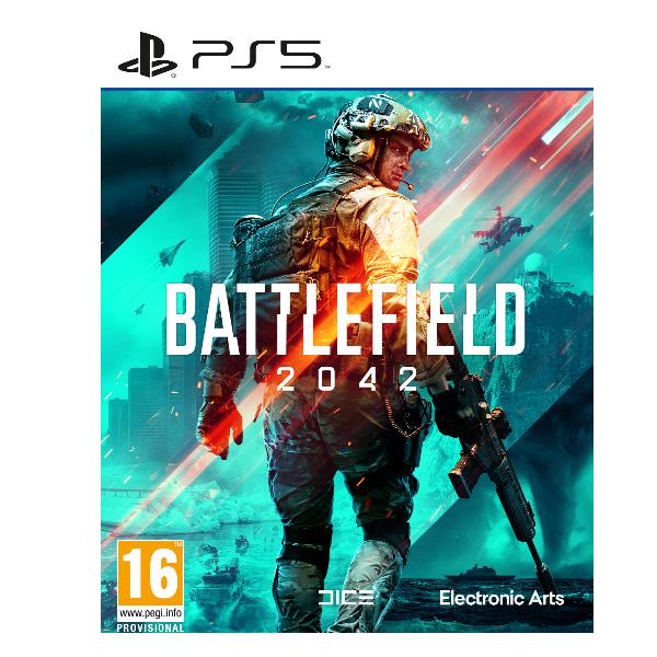 Copertina frontale 03 particolare BIG del viodeogioco  BATTLEFIELD 2042 della Electronic Arts PER CONSOLE PlayStation 5, codice EAN 5035226123856, codice produttore 1082442.