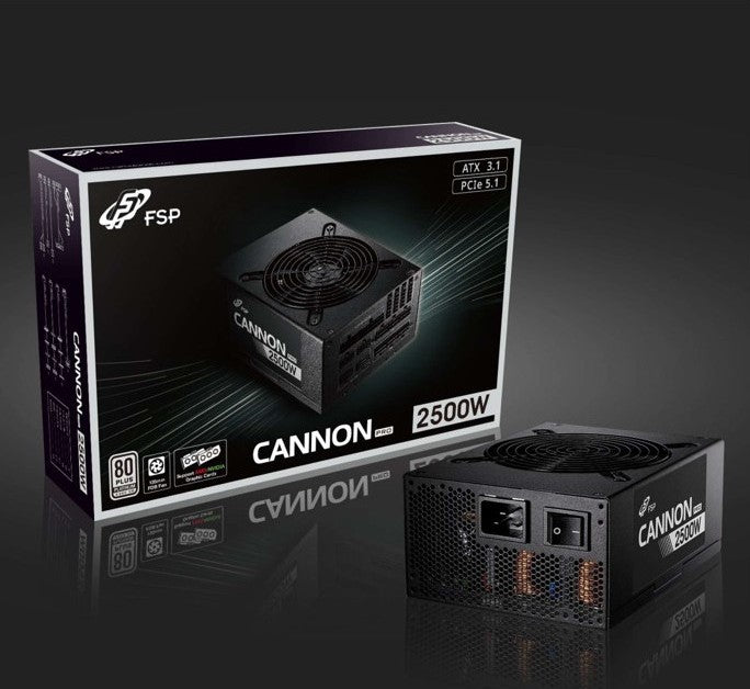 FSP FORTRON ALIM. CANNON PRO 2500W 80+PLAT ATX3