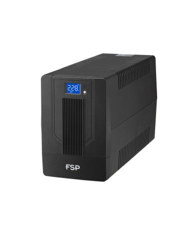 FSP FORTRON UPS 2000VA,1200W,SCHUKO*2+IEC*2,12V/9AH*2,LCD VERSION,230V-4713224522345