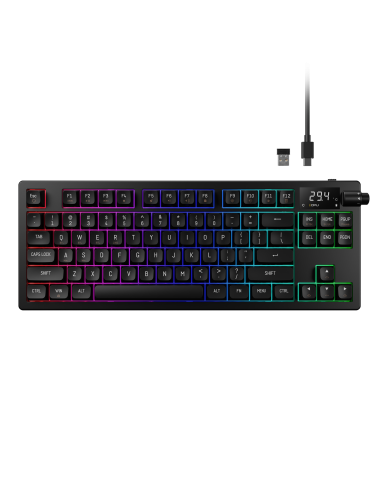 GAMDIAS TAST GAMING HERMES M7 USB & WIRLESS-4711514503906